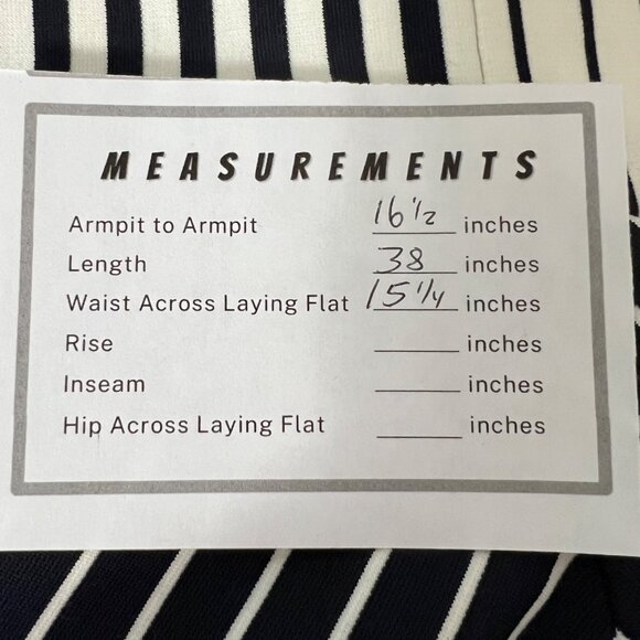 Shoshanna Womens Striped Ruffle Hem Sleeveless Dress Blue White size 8 - Picture 14 of 14